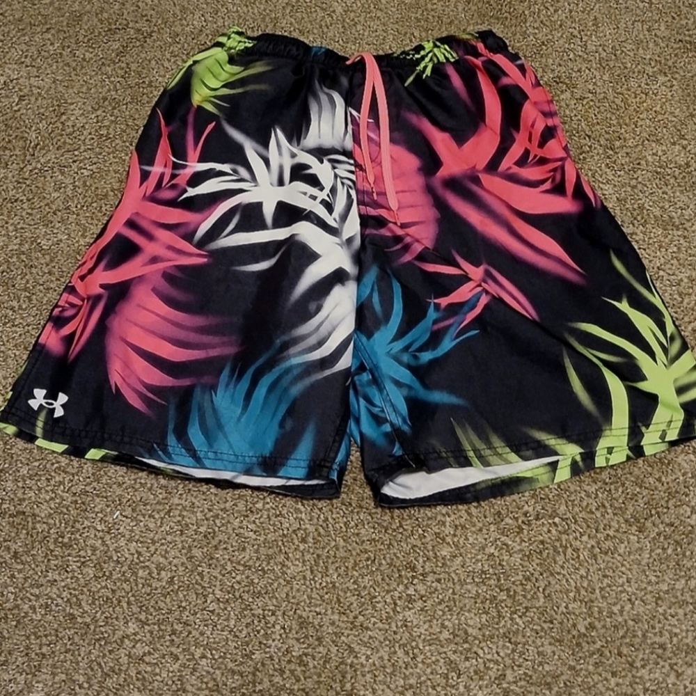 Under Armour mesh lined swimming trunks